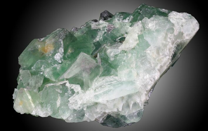 Bargain Fluorite on Aragonite & Quartz, China #31857